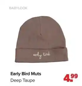 Baby-Dump Early Bird Muts aanbieding