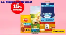 Bol.com o.a. Pedigree en Gourmet aanbieding