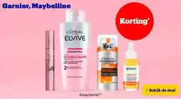 Bol.com Garnier, Maybelline aanbieding
