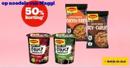 Bol.com op noedels van Maggi aanbieding