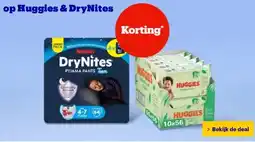 Bol.com op Huggies & DryNites aanbieding