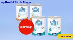 Bol.com op Nestlé Little Steps aanbieding