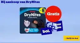 Bol.com Bij aankoop van DryNites aanbieding