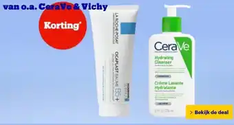 Bol.com van o.a. CeraVe & Vichy aanbieding