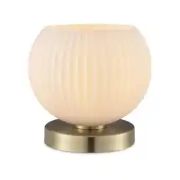 Praxis Home Sweet Home tafellamp Credo opaal ⌀24cm E27 aanbieding