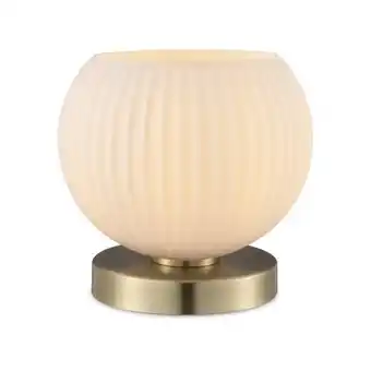 Praxis Home Sweet Home tafellamp Credo opaal ⌀24cm E27 aanbieding