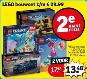 Kruidvat LEGO bouwset t/m aanbieding