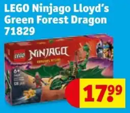 Kruidvat LEGO Ninjago Lloyd's Green Forest Dragon aanbieding