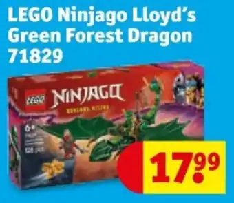 Kruidvat LEGO Ninjago Lloyd's Green Forest Dragon aanbieding