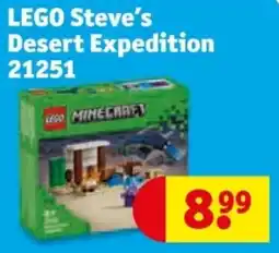 Kruidvat LEGO Steve's Desert Expedition aanbieding
