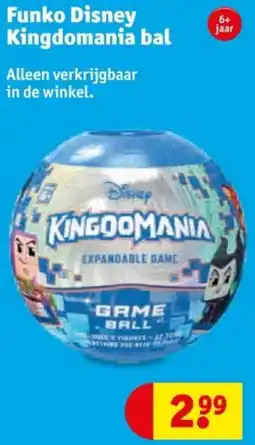 Kruidvat Funko Disney Kingdomania bal aanbieding