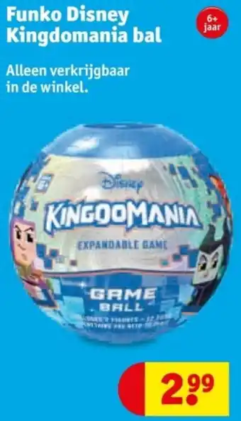 Kruidvat Funko Disney Kingdomania bal aanbieding