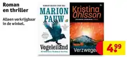 Kruidvat Roman en thriller aanbieding