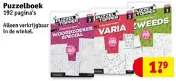 Kruidvat Puzzelboek aanbieding