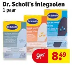 Kruidvat Dr. Scholl's inlegzolen aanbieding