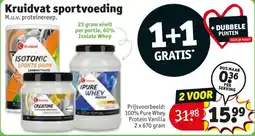 Kruidvat Kruidvat sportvoeding aanbieding