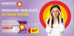 Kruidvat Migraine tabletten aanbieding