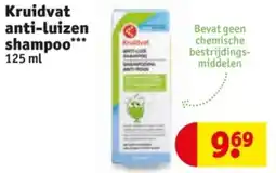 Kruidvat Kruidvat anti-luizen shampoo aanbieding