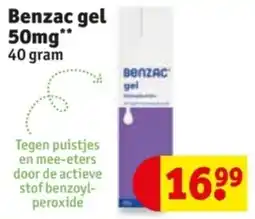 Kruidvat Benzac gel aanbieding