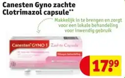 Kruidvat Canesten Gyno zachte Clotrimazol capsule aanbieding