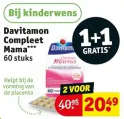Kruidvat Davitamon Compleet Mama aanbieding