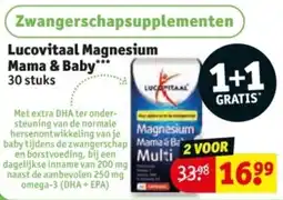 Kruidvat Lucovitaal Magnesium Mama & Baby aanbieding