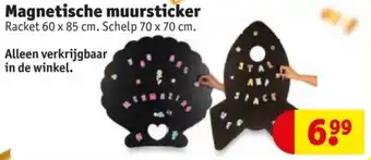 Kruidvat Magnetische muursticker aanbieding