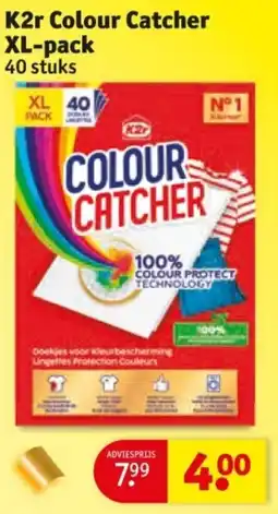 Kruidvat K2r Colour Catcher XL-pack aanbieding