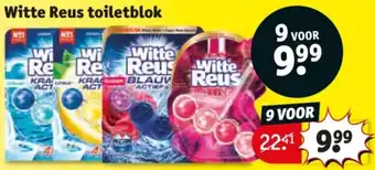 Kruidvat Witte Reus toiletblok aanbieding
