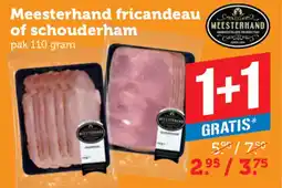 Coop Meesterhand fricandeau of schouderham aanbieding