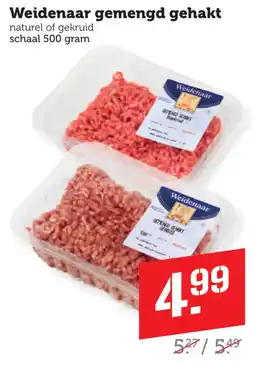 Coop Weidenaar gemengd gehakt aanbieding