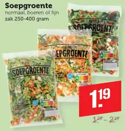Coop Soepgroente aanbieding
