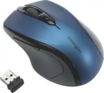 Bol.com Kensington Pro Fit Middelgrote Draadloze Muis - Inclusief Batterijen - Sapphire Blauw aanbieding