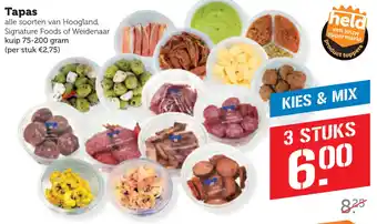 Coop Tapas aanbieding