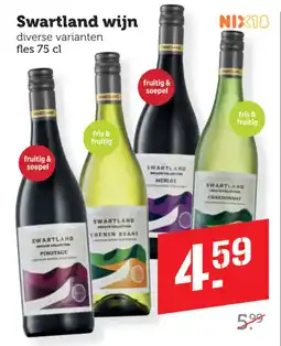 Coop Swartland wijn aanbieding