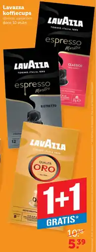Coop Lavazza koffiecups aanbieding