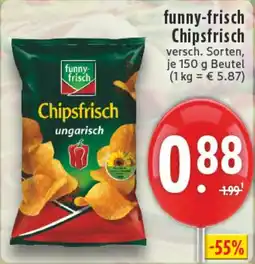 Edeka DE Funny Frisch Chipsfrisch aanbieding