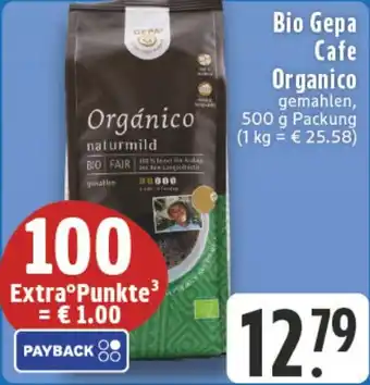 Edeka DE Bio Gepa Cafe Organico aanbieding