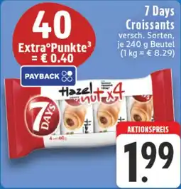 Edeka DE 7 Days Croissants aanbieding