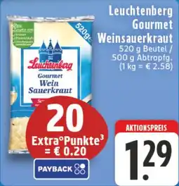 Edeka DE Leuchtenberg Gourmet Wein Sauerkraut aanbieding