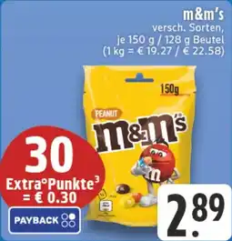 Edeka DE M&M's aanbieding