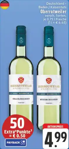 Edeka DE Deutschland - Baden / Kaiserstuhl Oberrotweiler aanbieding