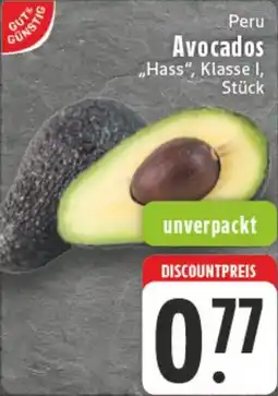 Edeka DE Peru Avocados aanbieding