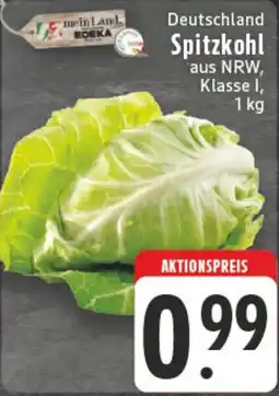 Edeka DE Deutschland Spitzkohl aanbieding