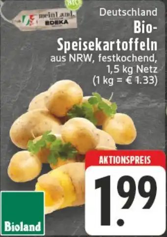 Edeka DE Deutschland Bio Speisekartoffeln aanbieding
