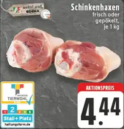 Edeka DE Schinkenhaxen aanbieding