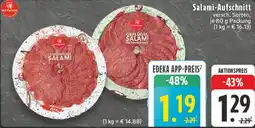 Edeka DE Salami-Aufschnitt aanbieding