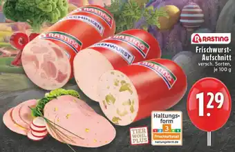 Edeka DE Frischwurst Aufschnitt aanbieding