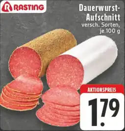 Edeka DE Dauerwurst Aufschnitt aanbieding