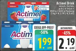 Edeka DE Actimel Drink aanbieding